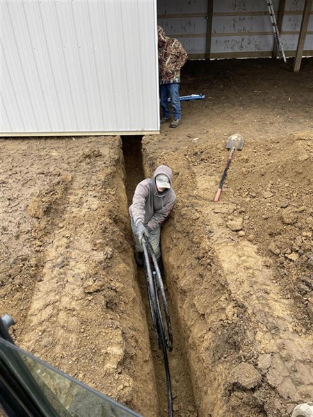 Electrical and Water Lines