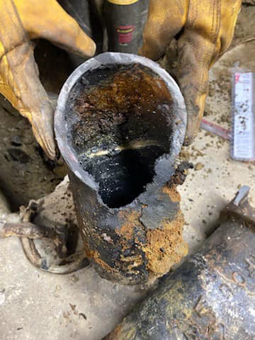 Backed Up Sewer