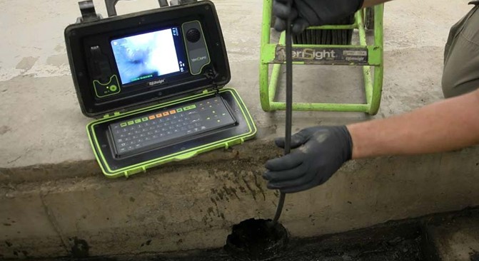 Mansfield Sanitation Services offers video inspections to help diagnose issues with drain lines. 